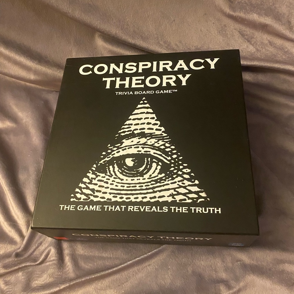 Conspiracy Theory Board Game - NEVER PLAYED